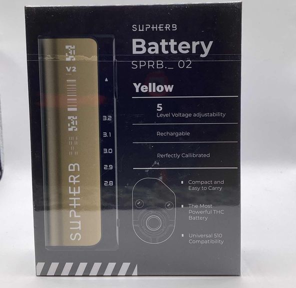 Supherb Battery - Yellow - SPRB 02