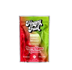 Happy Fruit Gummies Cherry Lifted Limeade 100mg