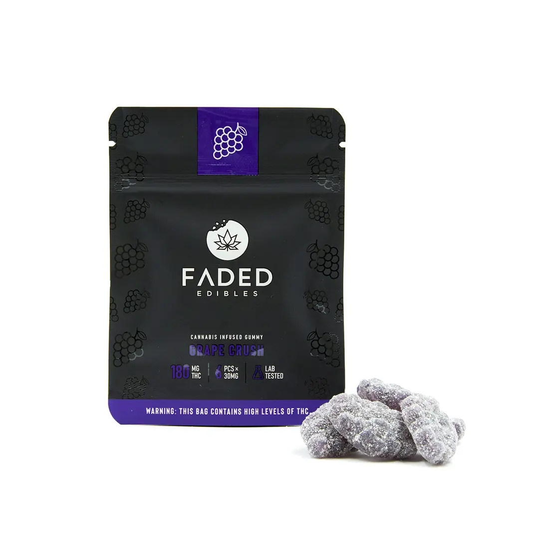 Faded Grape Crush 180mg