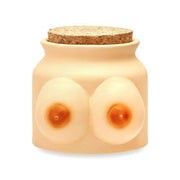 BOOB CERAMIC STASH JAR