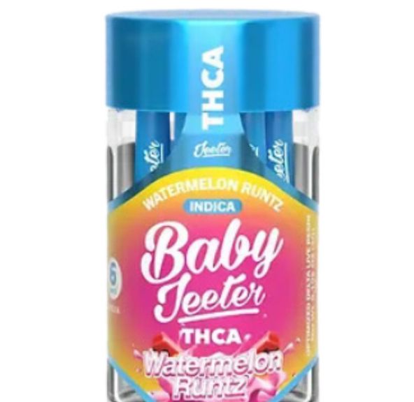 Jeeters 6pk THCA - Watermelon Runtz