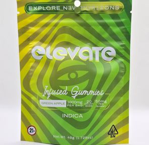 Elevate - Edibles - Green Apple - 1000mg