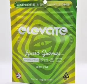 Elevate - Edibles - Green Apple - 1000mg