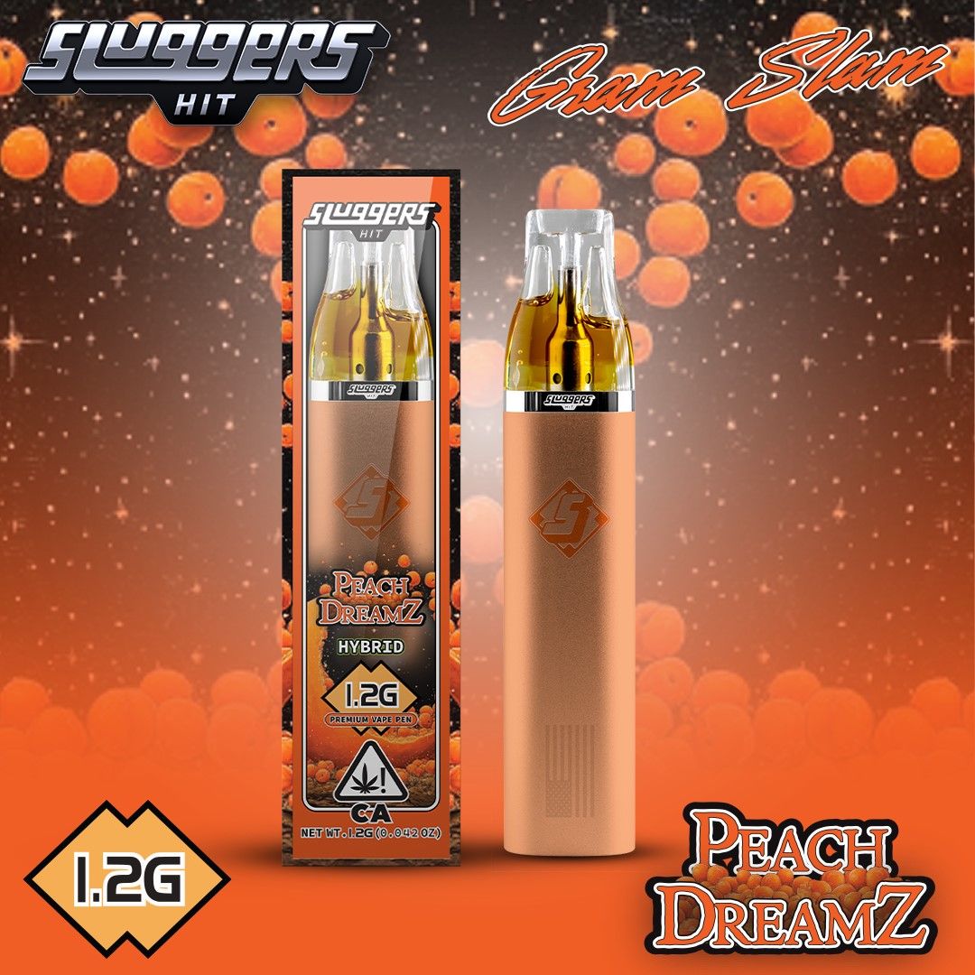 Sluggers AIO Vape Peach Dreamz 1.2g