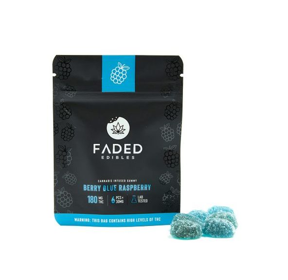 Faded Berry Blue Raspberry 180mg