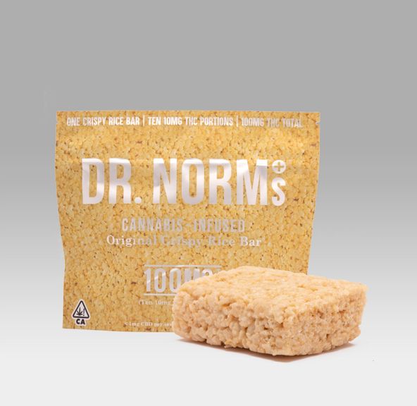 100mg Original Rice Crispy Bar - DR. NORMS