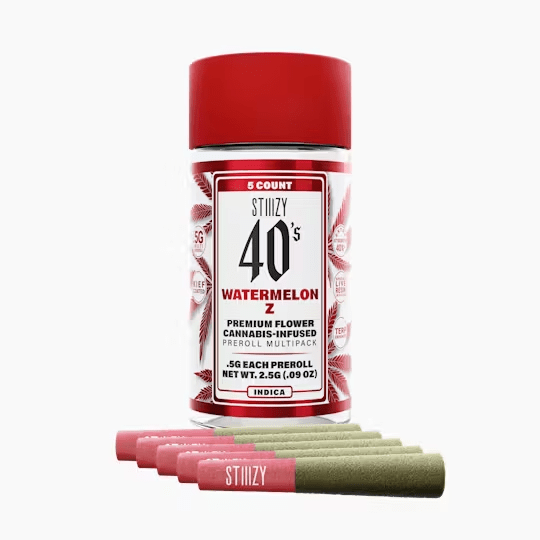 STIIIZY - Watermelon Z - 5pk/2.5g Preroll Pack