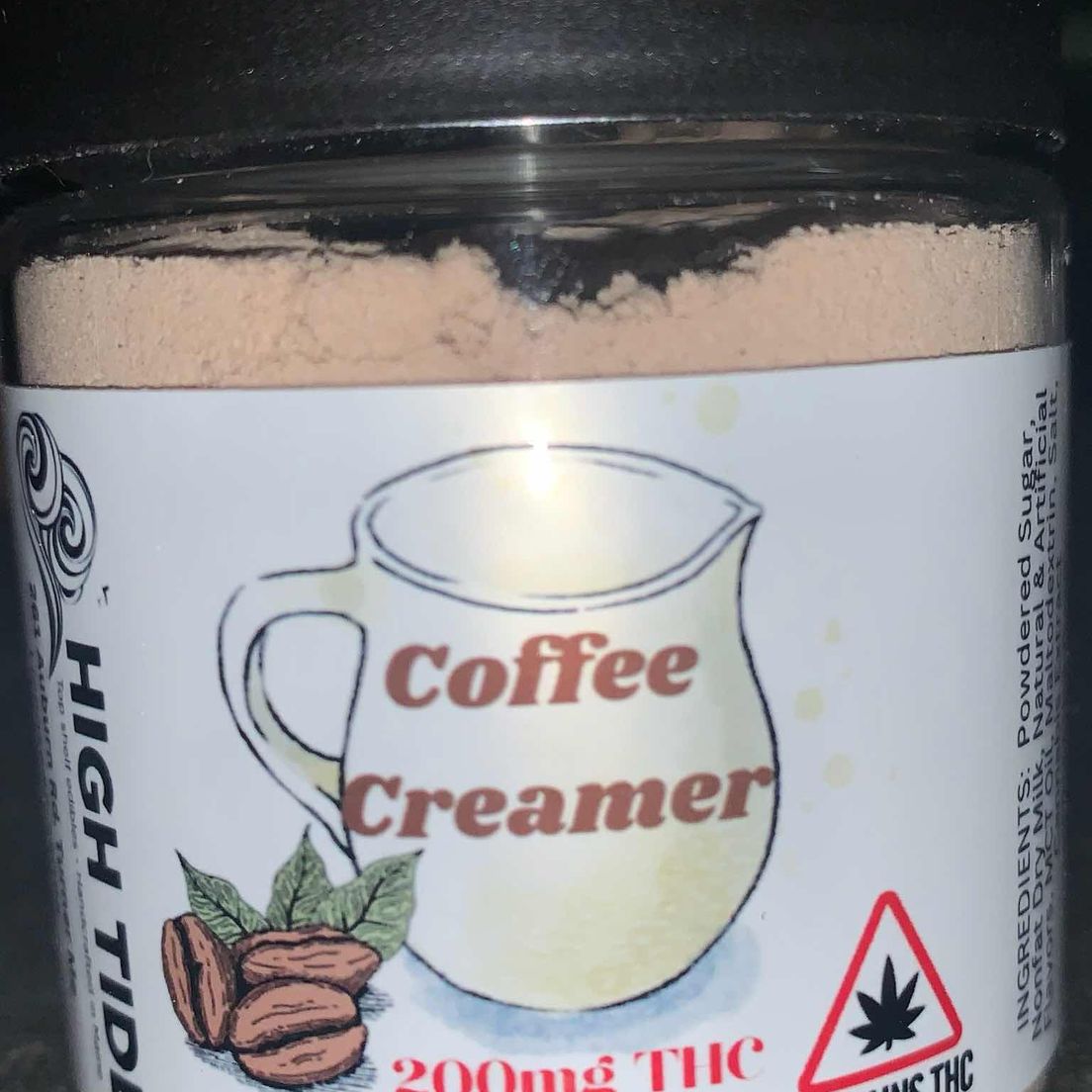 200mg Mocha Coffee Creamer | High Tide Edibles