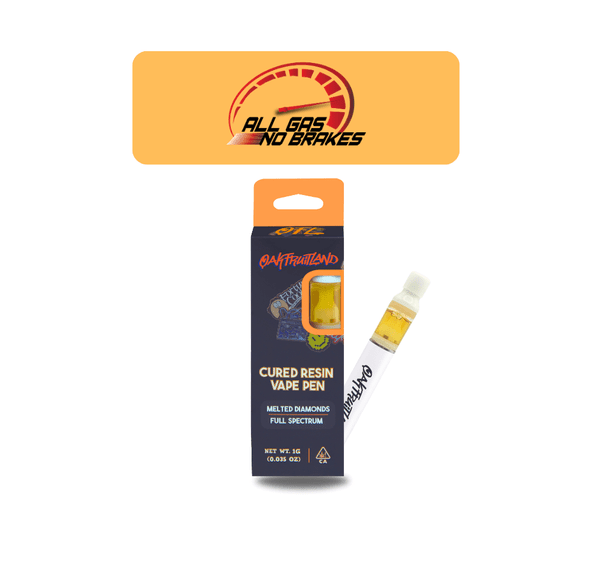 All Gas No Brakes AIO Vape - Cured Resin Series
