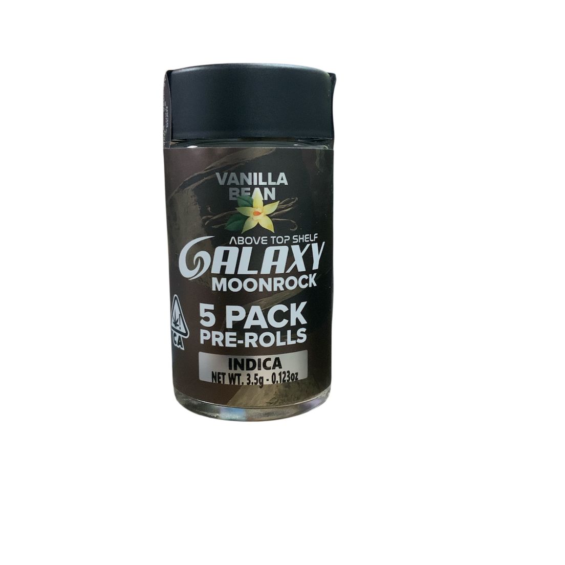 Galaxy Moonrock - Vanilla Bean 5pk Infused Prerolls 3.5g