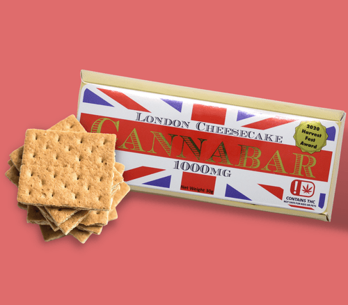 London Cheesecake 1000mg-1 count- Juicy Cannabar