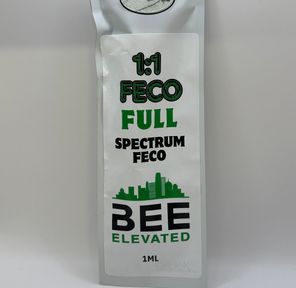 Bee Elevated - RSO/FECO 1ml syringe - 1.5:1 CBD:THC