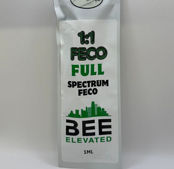 Bee Elevated - RSO/FECO 1ml syringe - 1.5:1 CBD:THC