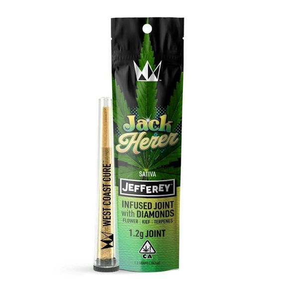 West Coast Cure - Jack Herer - Jefferey Single Infused Joint 1.2g
