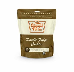 100mg Double Fudge Cookies (10 pc) - ORIGINAL POT COMPANY