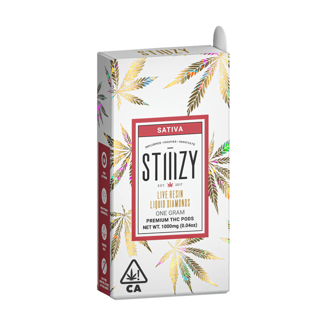 Stiiizy- Green Crack Live Resin Liquid Diamonds Pod 1g (S)