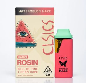 CLSICS - 1g Live Rosin AIO (Watermelon Haze)
