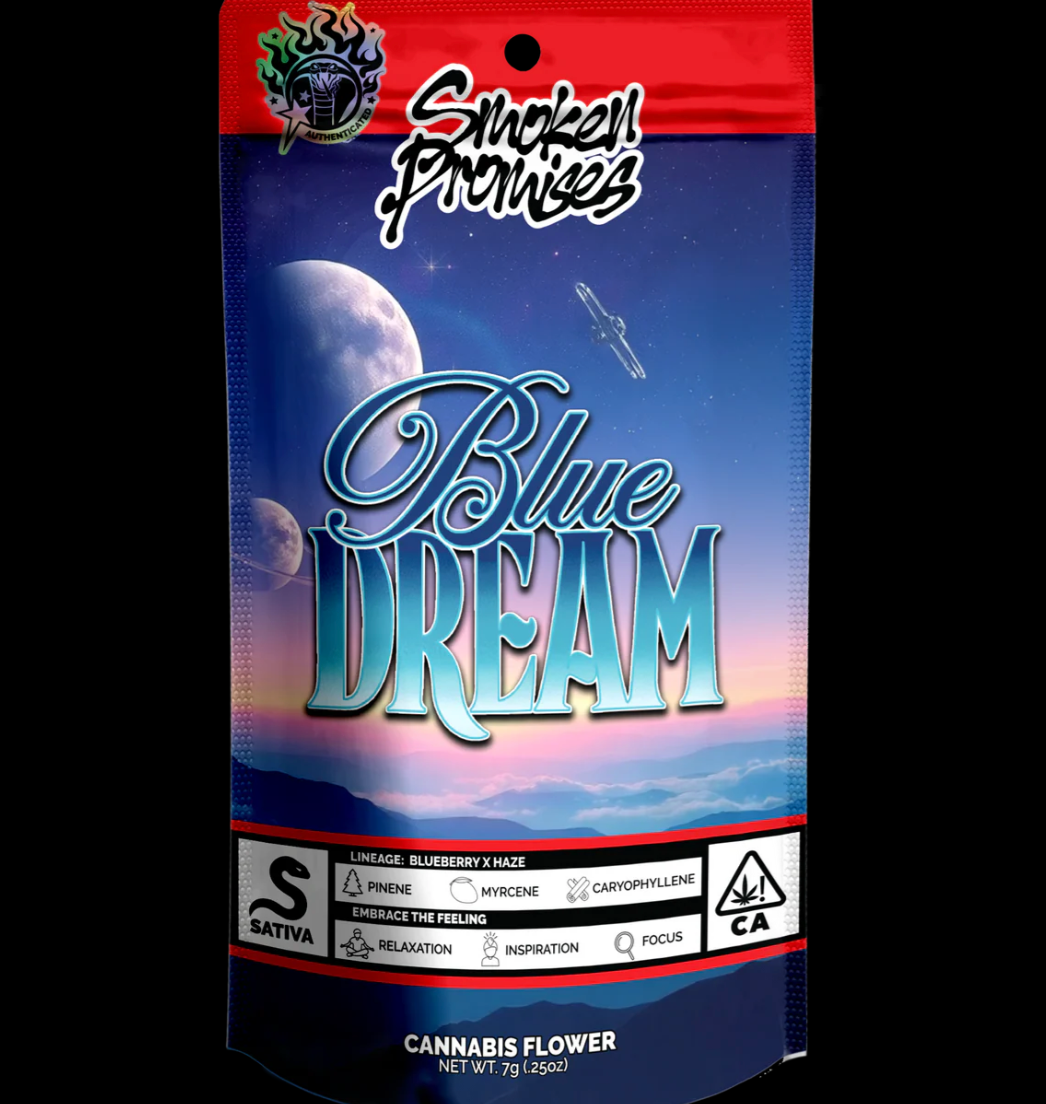SMOKEN PROMISES- 7G BLUE DREAM