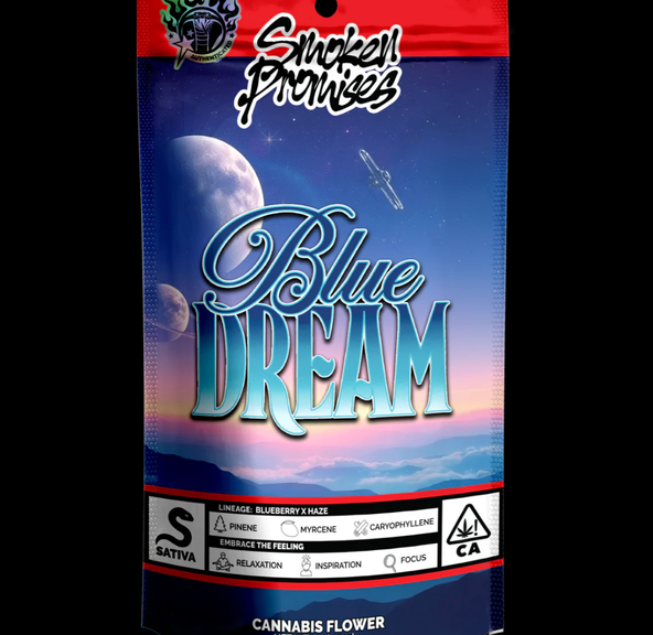 SMOKEN PROMISES- 7G BLUE DREAM