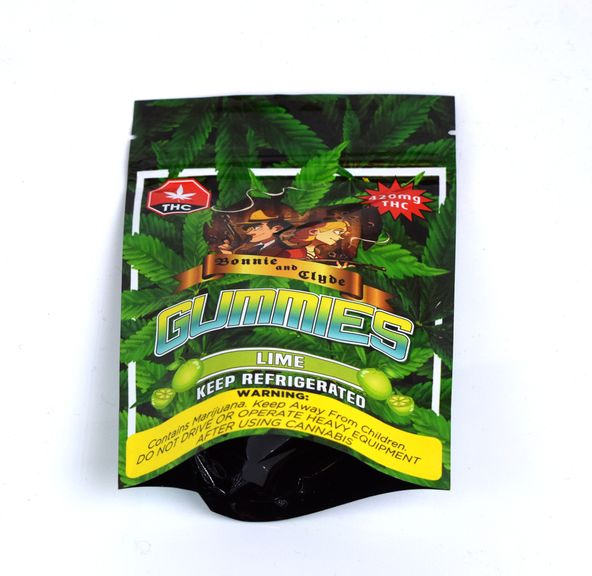 Bonnie & Clyde | THC Gummies | 420MG | Lime | $25.00