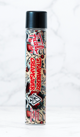 Fidels Infused Preroll - Strawberry Creamsaver - 1g