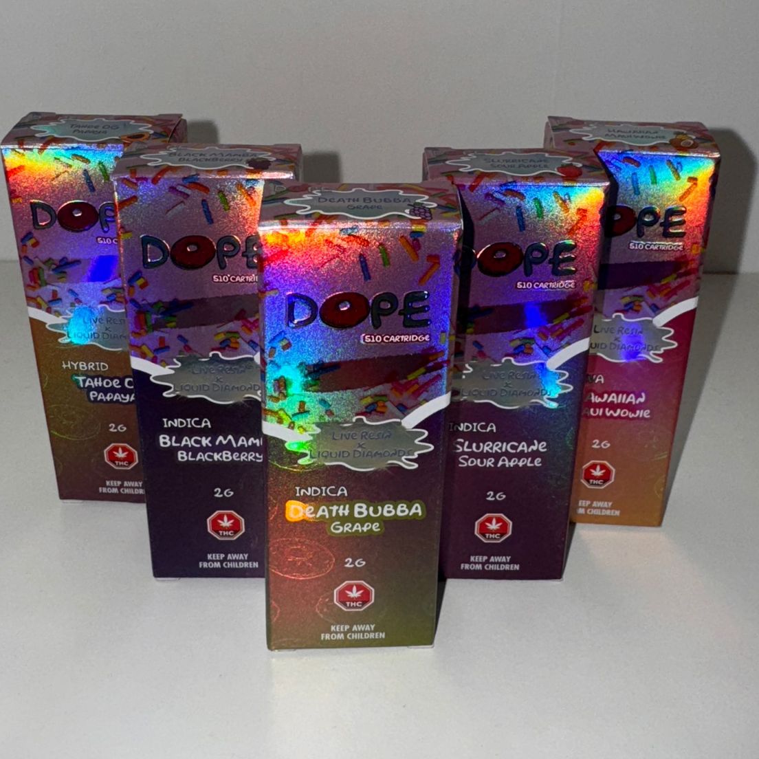 Dope 2g Vape Carts $50