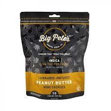 [Big Petes Treats] THC Cookies - 100mg - Peanut Butter (I).