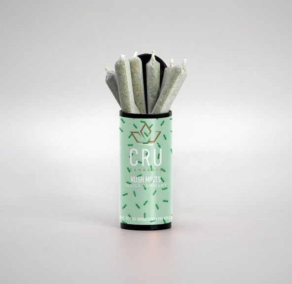 CRU-.5g PreRoll-Kush Mints (6pk)