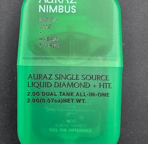 Auraz Liquid Diamond 2g Split Disposable - GMO(I) / T-Virus(H)