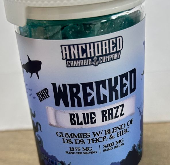 Anchored Shipwrecked Gummy's - Blue Razz