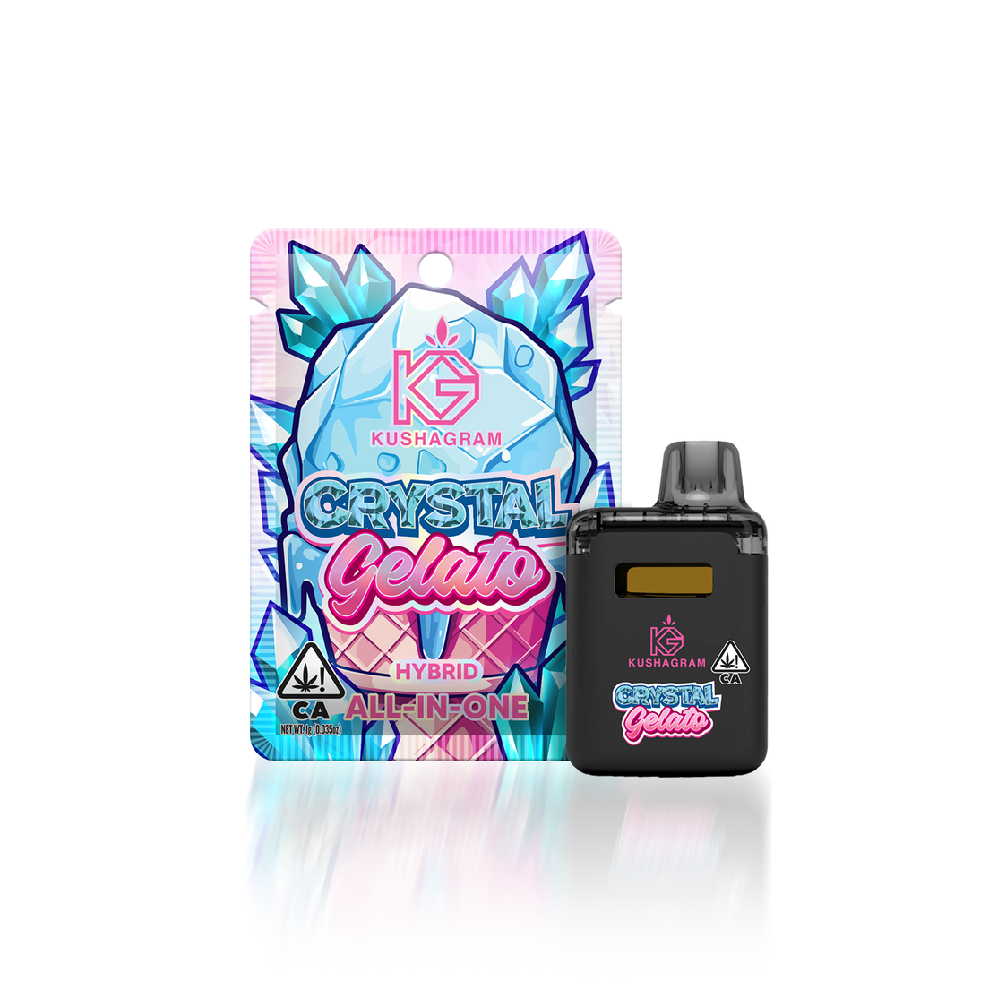 Crystal Gelato AIO Vape