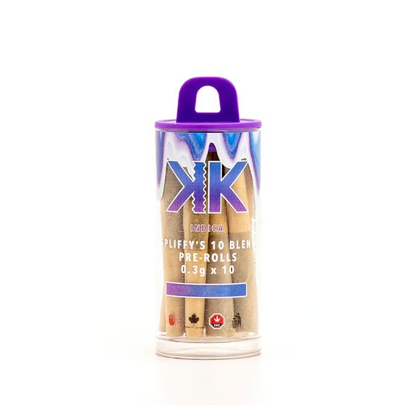 Rockstar Premium Indica 10x.3g Spliffy's Pre-Rolls by KushKraft