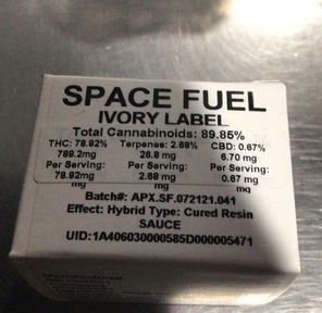 (Apex) Space Fuel 1G Cured Resin Sauce