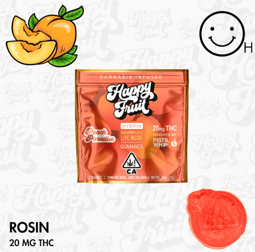 Happy Fruit - Peach Paradise 2-pack 20mg