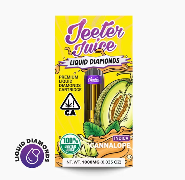 Juice Liquid Diamonds Vape Cartridge - Cannalope