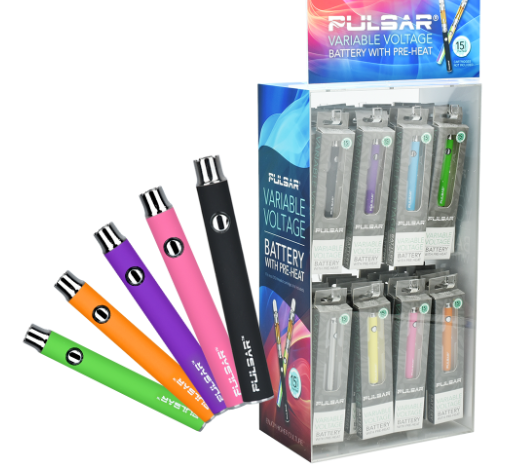 AFG- Pulsar Variable Voltage & Preheat Click Button 510 Battery| 350mAh