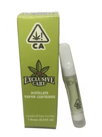 Exclusive Care GMO Cookies 1g Distillate Cartridge 88.2%