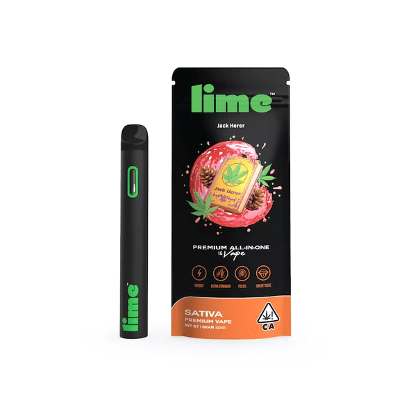 Lime AIO Vape Jack Herer 1g