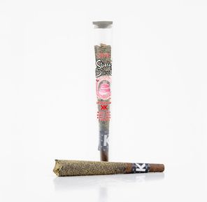 1 x 1g Shatter Infused Sativa Blunt Birthday Cake by KushKraft