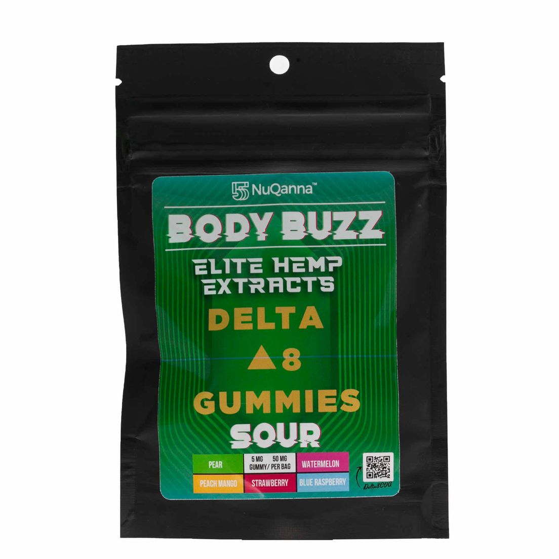 Body Buzz: Delta 8: SOUR 50mg