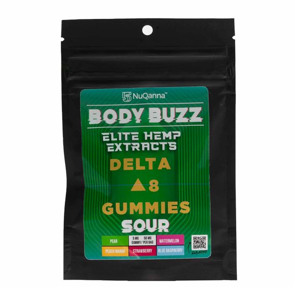 Body Buzz: Delta 8: SOUR 50mg