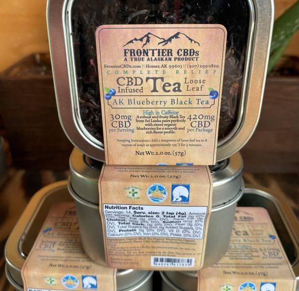 CBD - Edible - Tea 420mg CBD Infused by Frontier CBDs