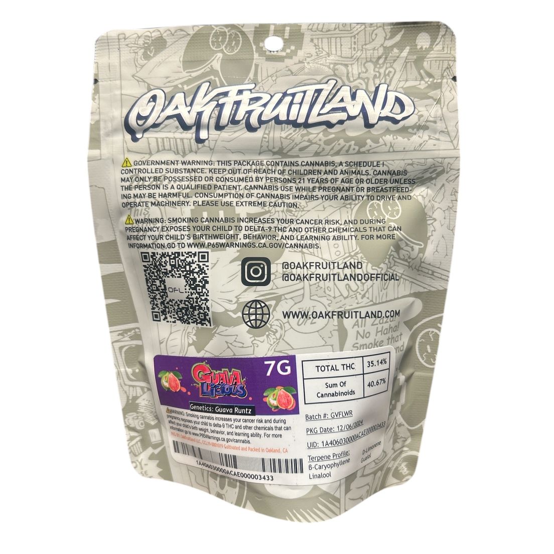 Oakfruitland - Guava-Licious 7g