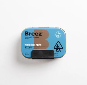 Breez - Original Mint Tin - 5MG/100MG Mints