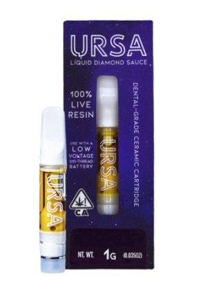 Ursa- Desert Lime Live Resin Cartridge 1g (I)