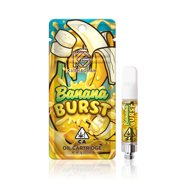 Kushagram - KUSHAGRAM Banana Burst Premium Cartridge 1g