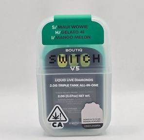Boutiq - Disposable - Maui Wowie x Gelato 41 x Mango Melon - 2G
