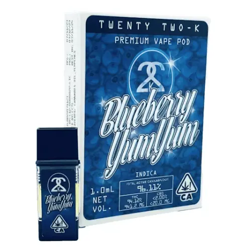 22K - Blueberry Yum Yum Pod - 1g