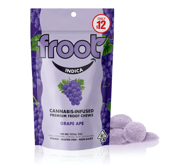 Froot-Grape Ape Gummies 100mg