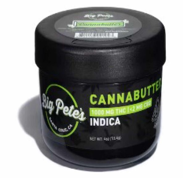 [Big Petes Treats] THC Cannabutter - 1000mg - Indica